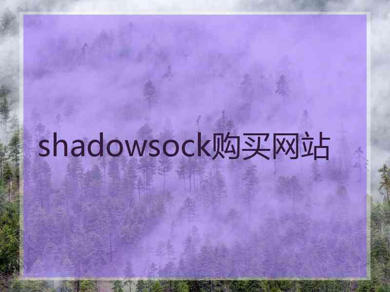 shadowsock购买网站