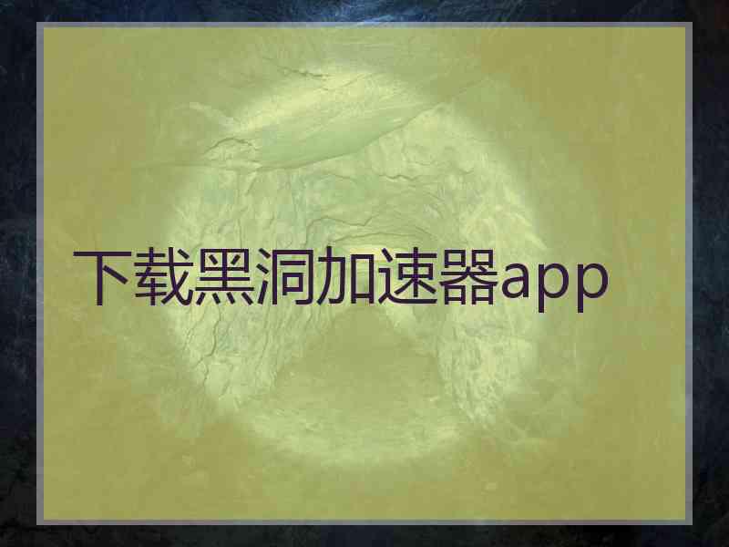 下载黑洞加速器app