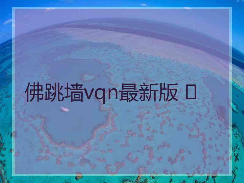 佛跳墙vqn最新版 	